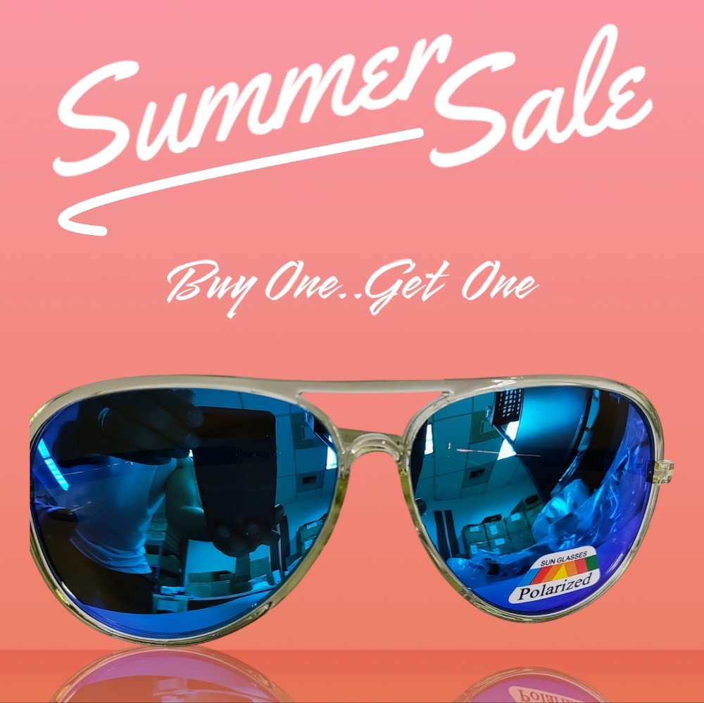 Women's Blue Sunglasses